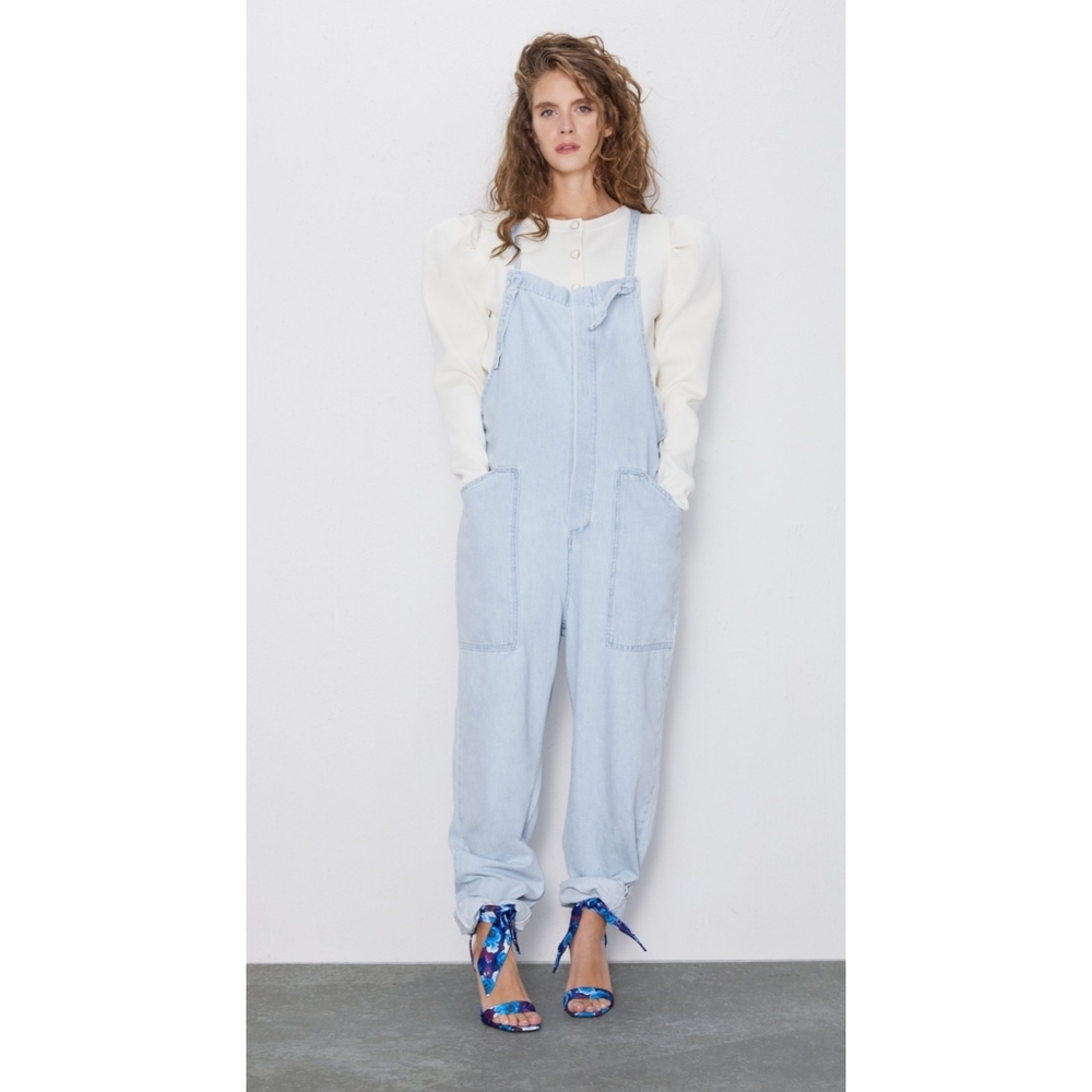 ZARA - Denim Jumpsuit